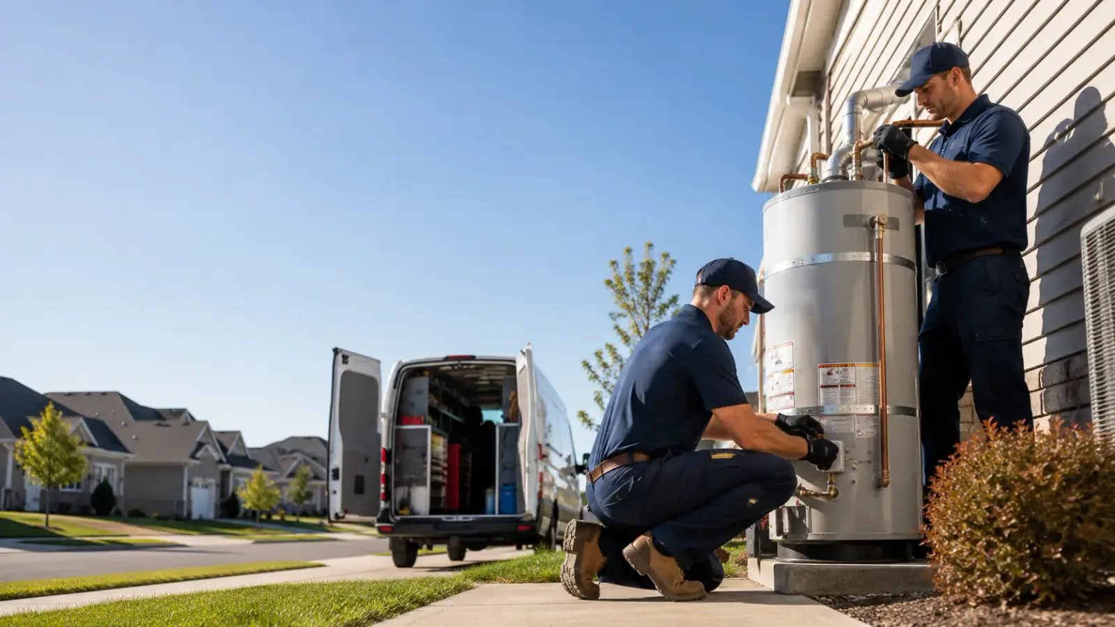 Water Heater Installation in Wirtz, VA